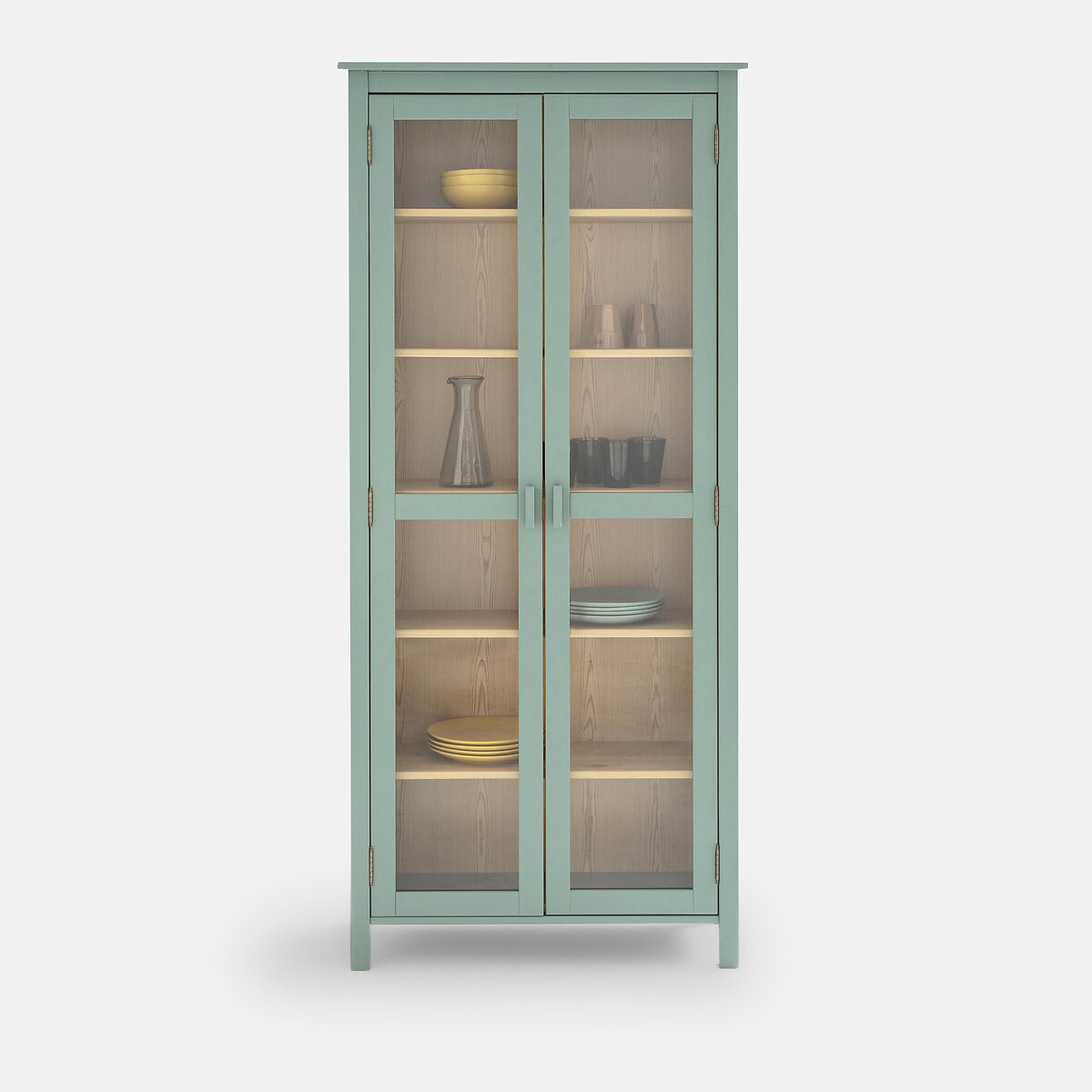Vitrine vaisselier, Alvina vert eucalyptus, LA REDOUTE INTERIEURS
