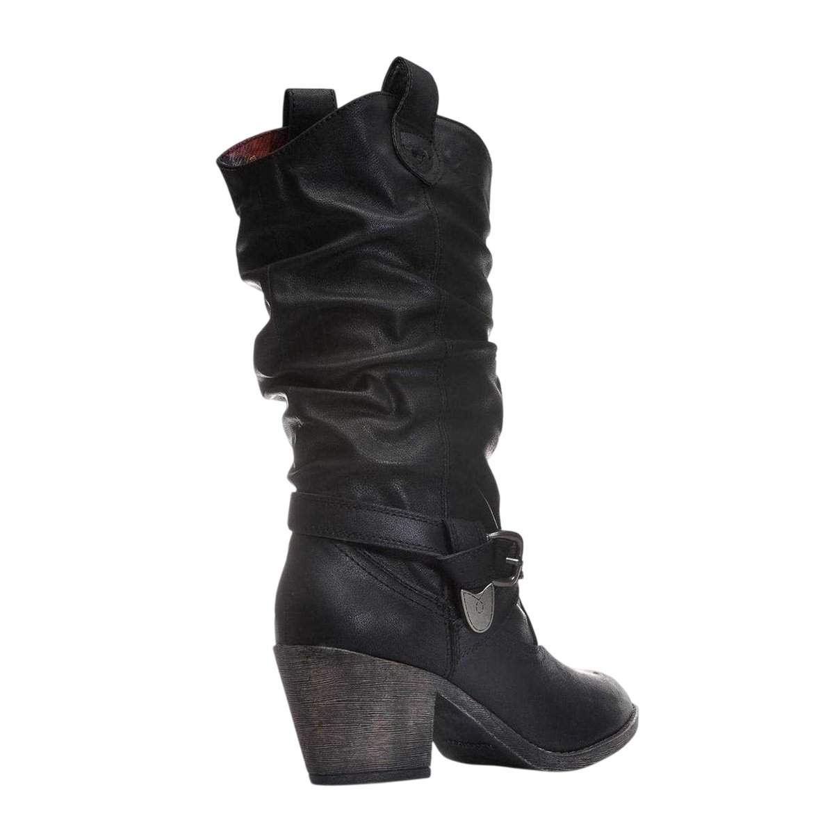 Bottes mi-mollet à boucle SIDESTEP LEWIS noir, ROCKET DOG