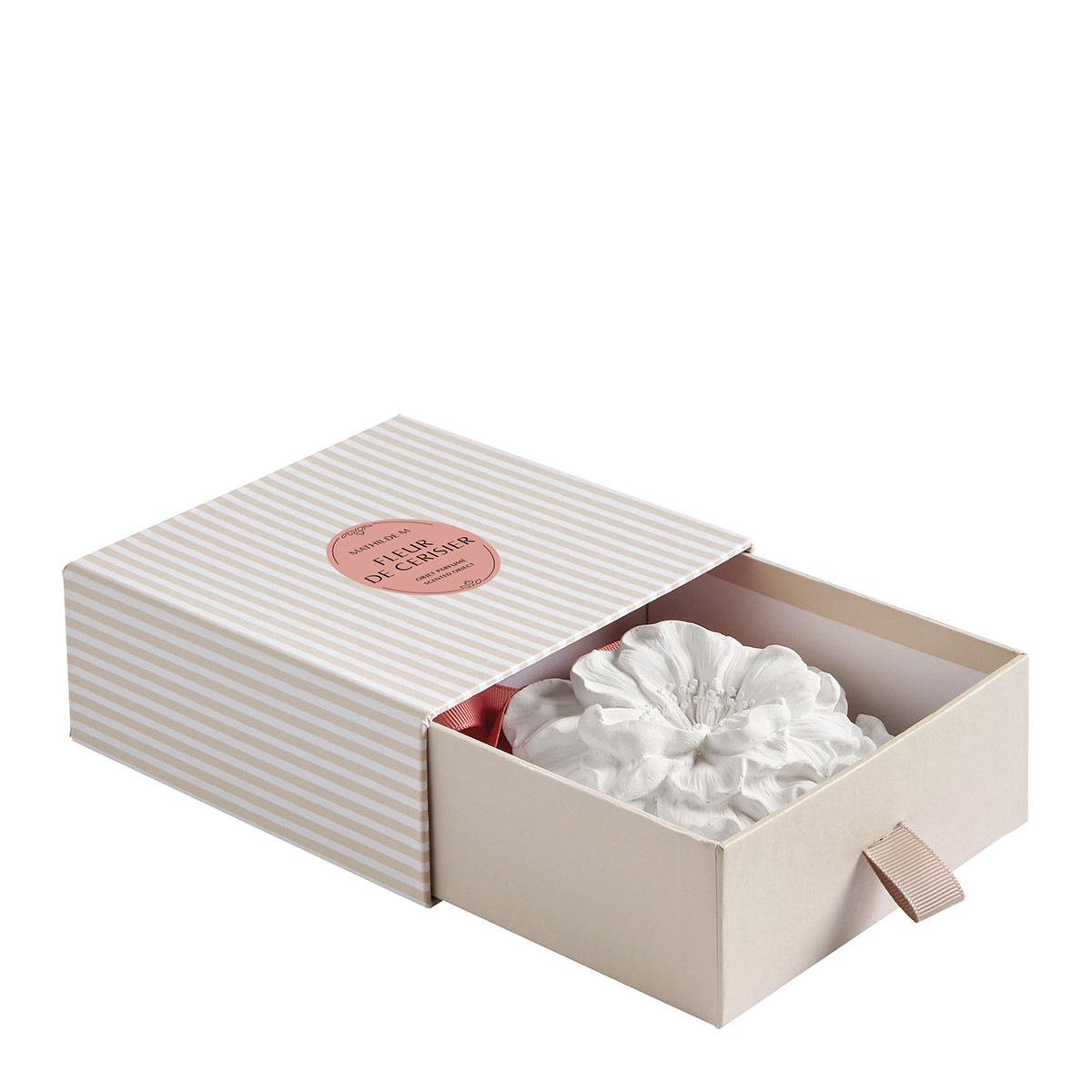 Décor parfumé Grande Fleur - FLEUR DE CERISIER blanc, MATHILDE M