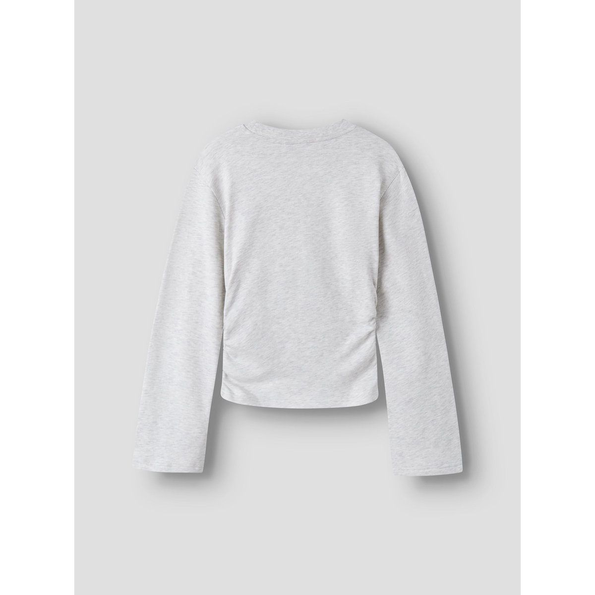 Sweat-Shirt gris - light grey melange1, NAME IT