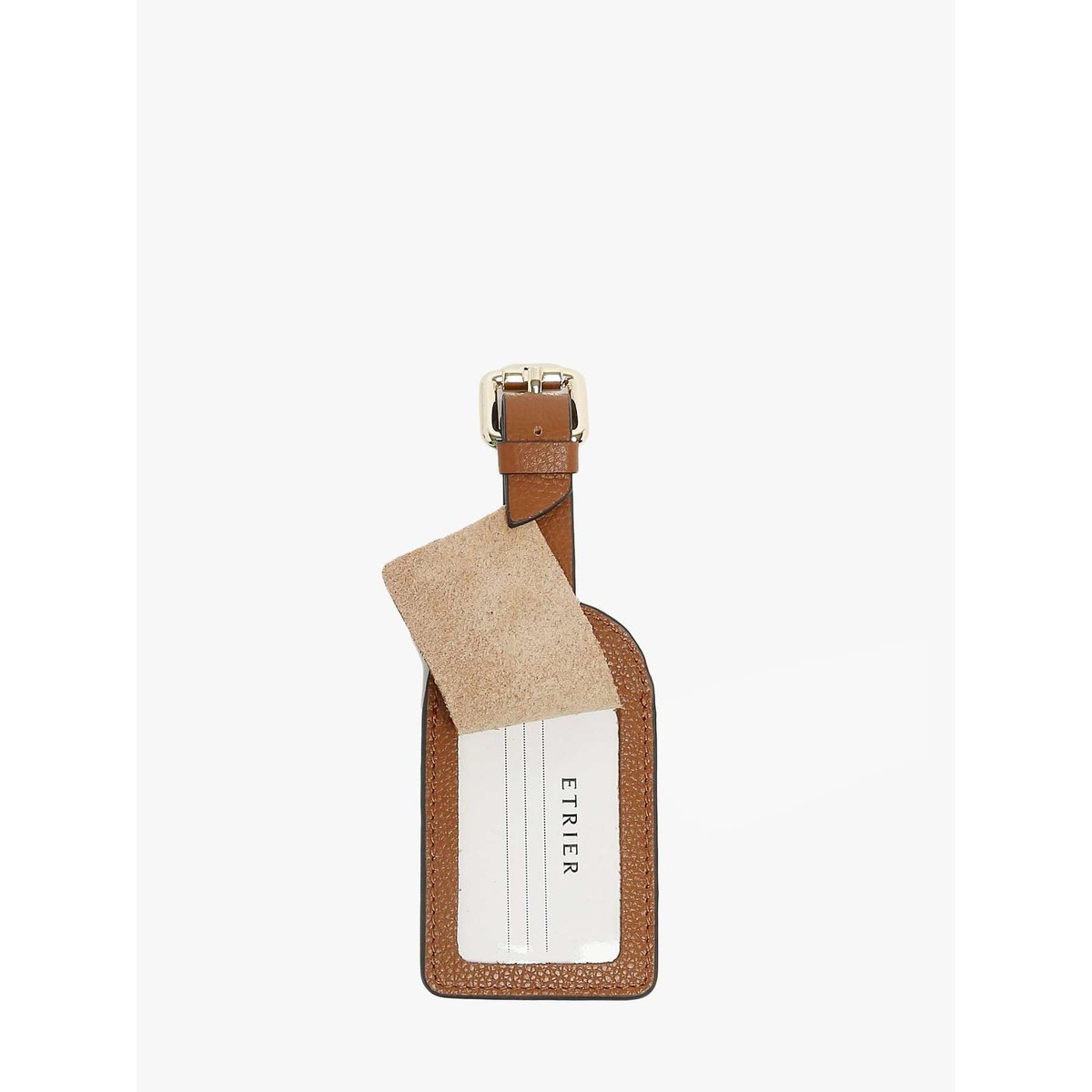 Porte-adresse Tradition cuir camel, ETRIER