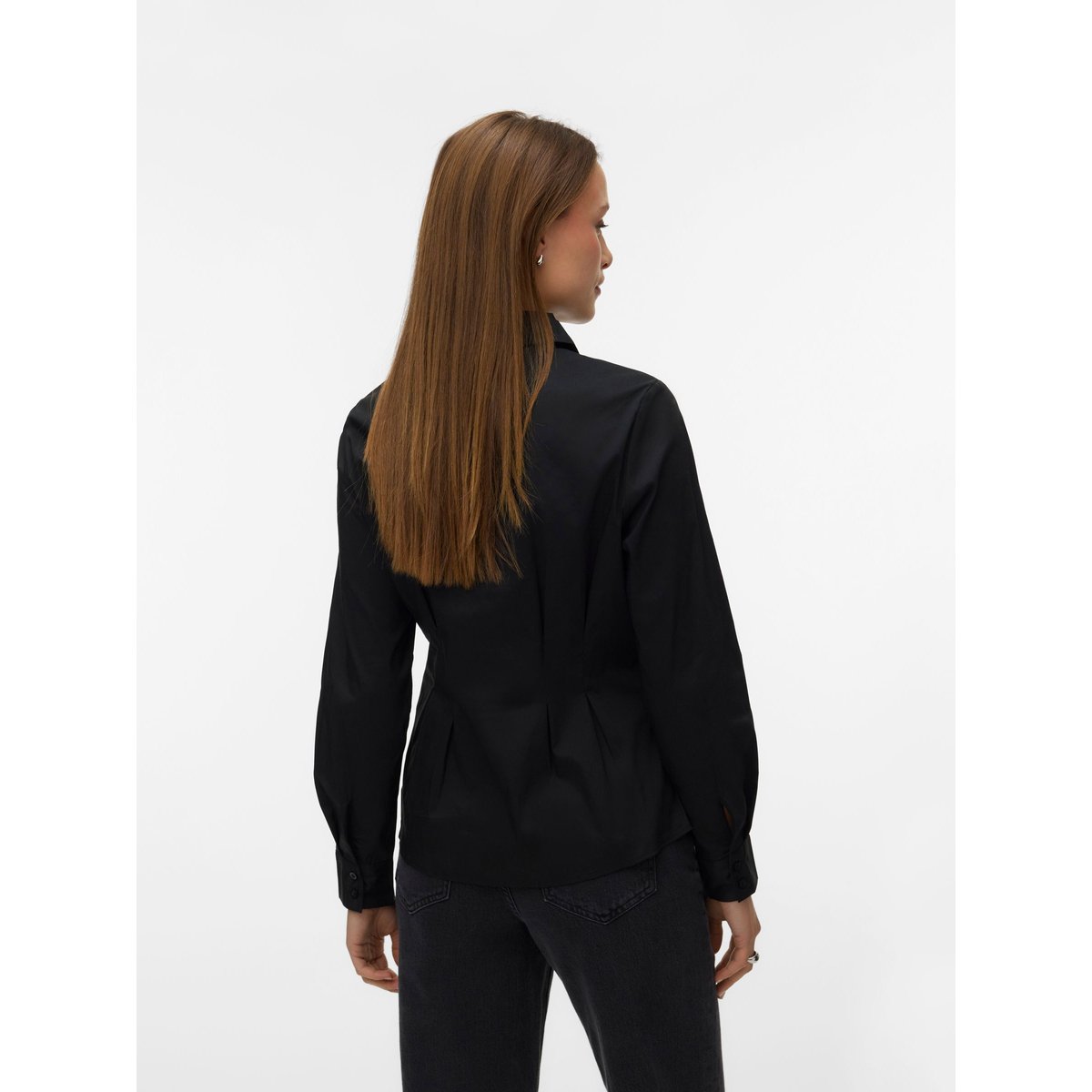 Chemise En Popeline black 1, VERO MODA