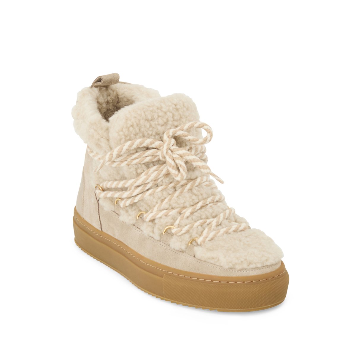 Boots en cuir ESKIMO beige, MELLOW YELLOW