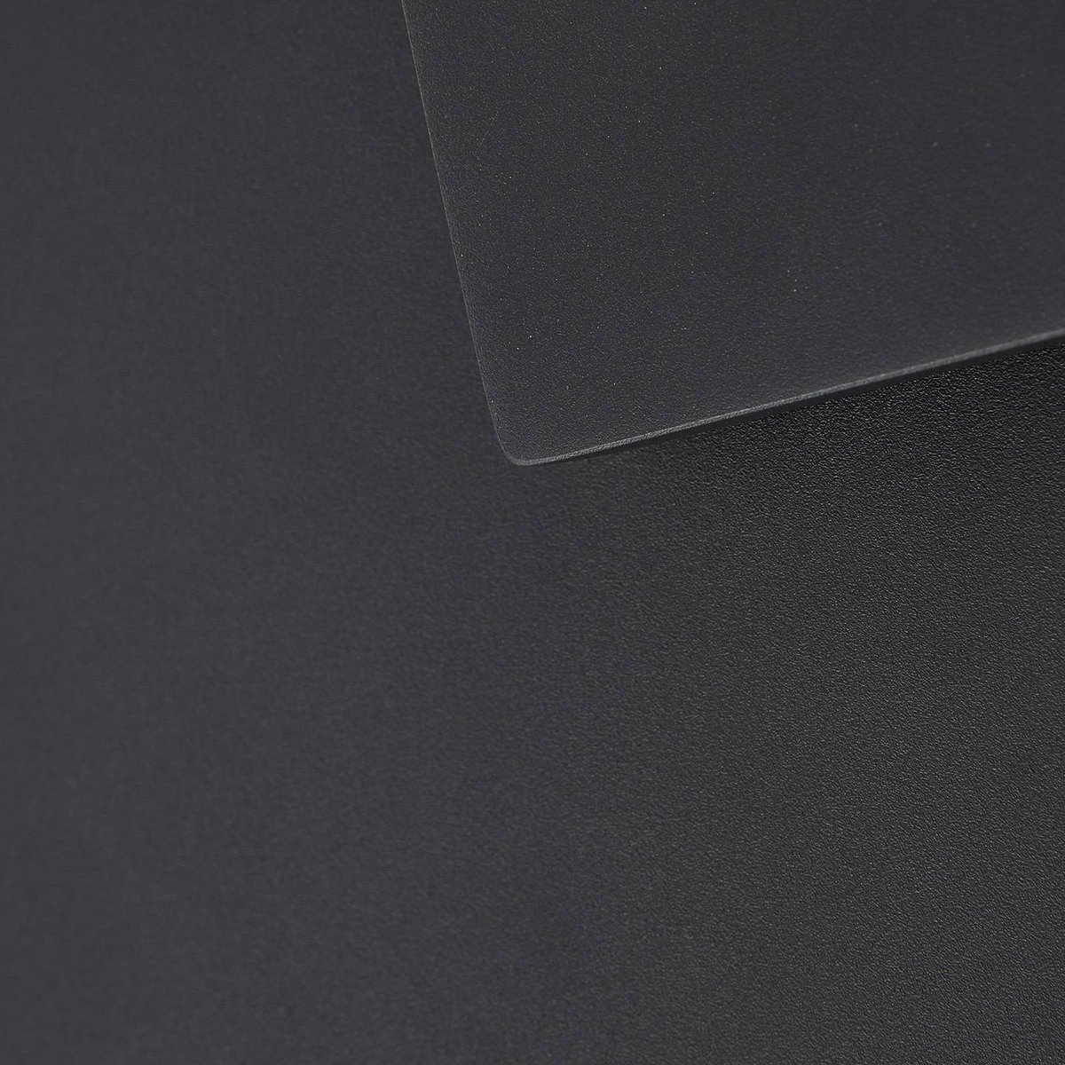 Applique en métal moderneLED, Elrik noir, LUCANDE