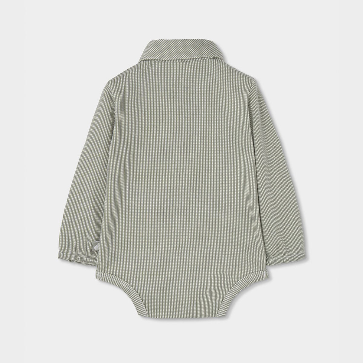 Ensemble bébé maille avec broderie hérisson vert, BOBOLI