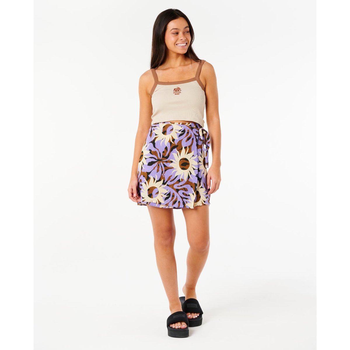Chemise SUN DRENCHED MINI WRAP SKIRT multi, RIP CURL