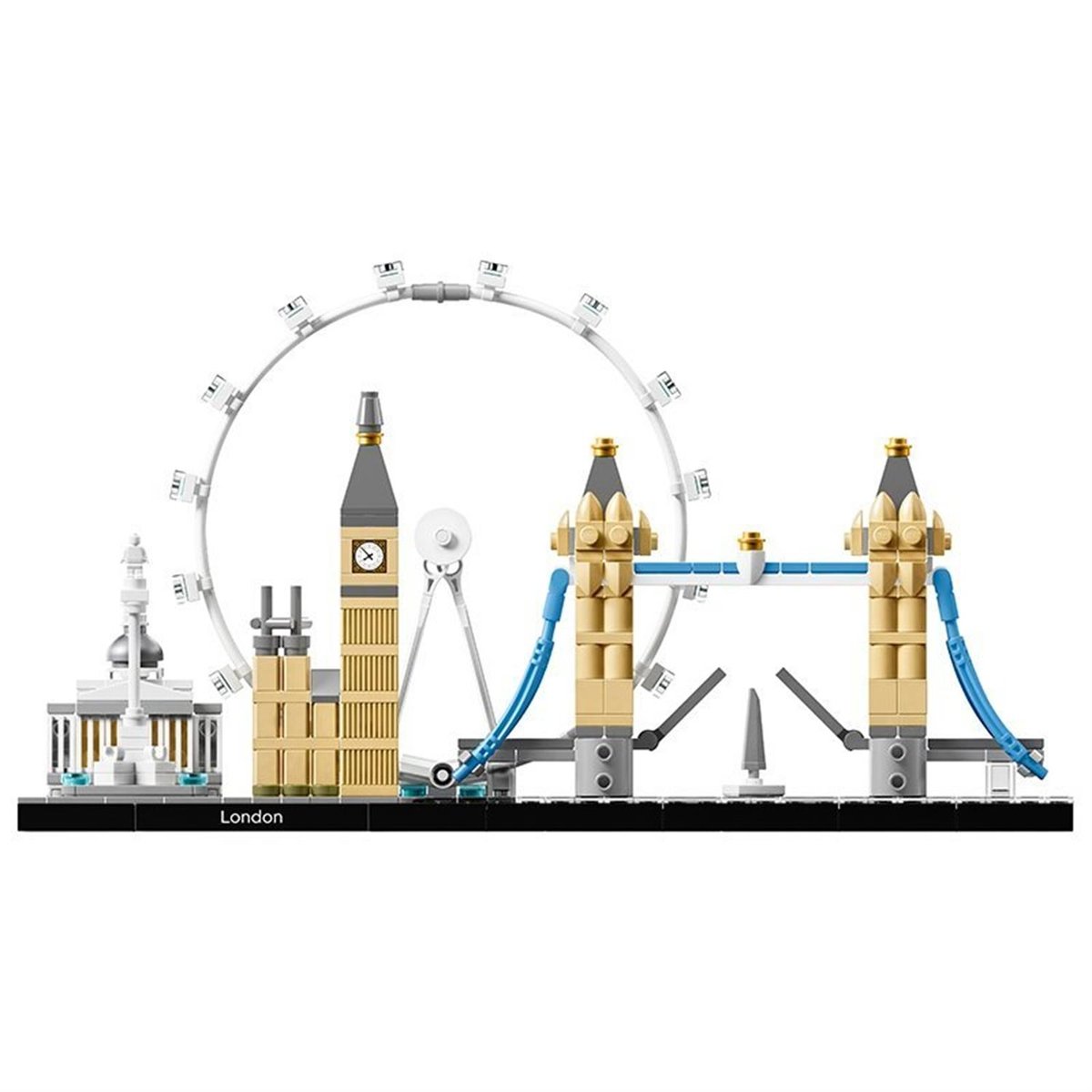 Modèle LEGO Architecture - Londres 21034 - Recréez la Ville Iconique multicolore, LEGO