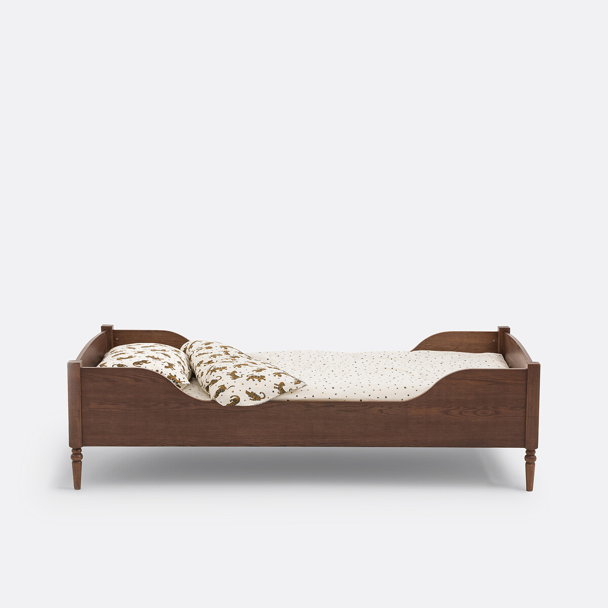 Cama infantil con somier, Clea tinte color nogal, LA REDOUTE INTERIEURS