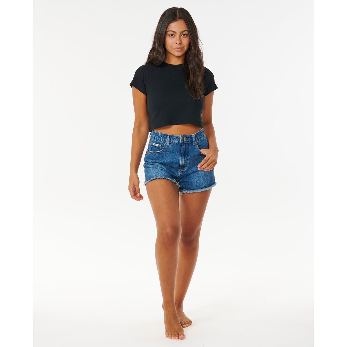 T-shirt Classic RIBBEB noir, RIP CURL