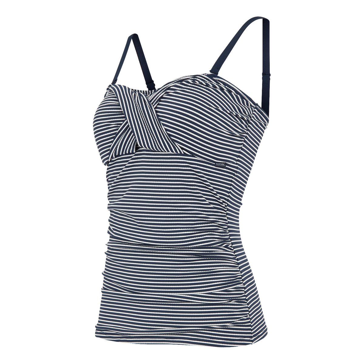 Haut de tankini ACEANA bleu marine / blanc, REGATTA