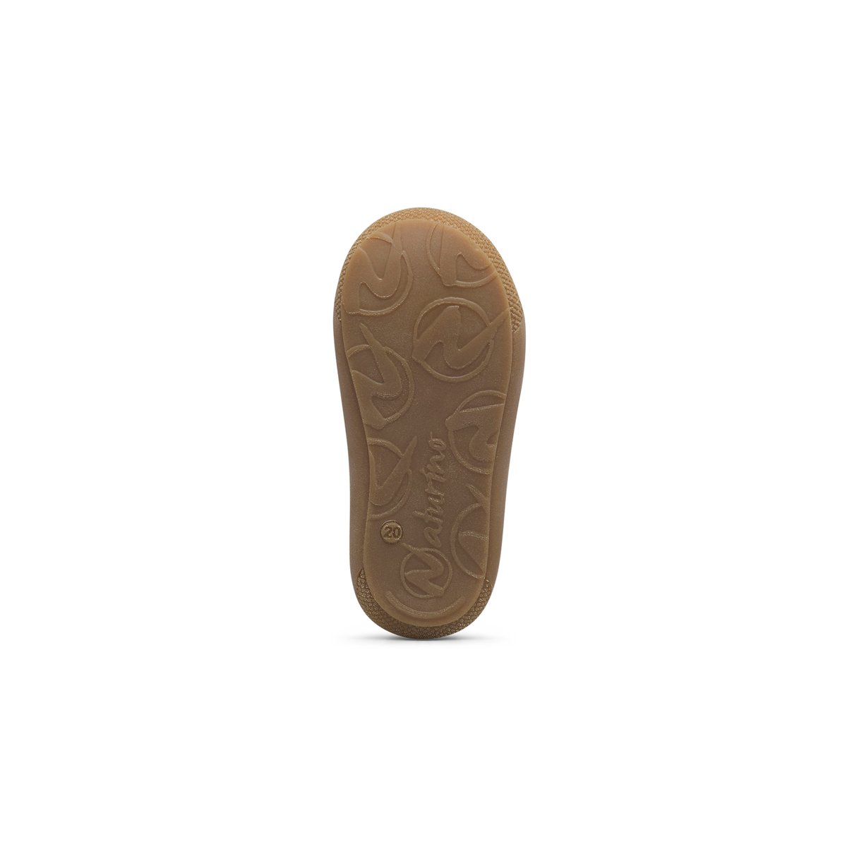 Chaussures premiers pas en suède avec fermeture éclair COCOON ZIP kaki-bleu, NATURINO