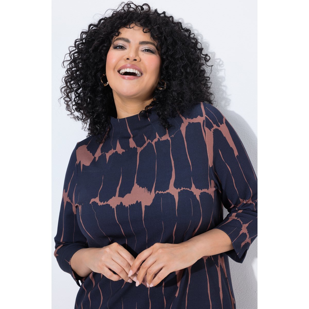 Robe point de Rome marine, ULLA POPKEN
