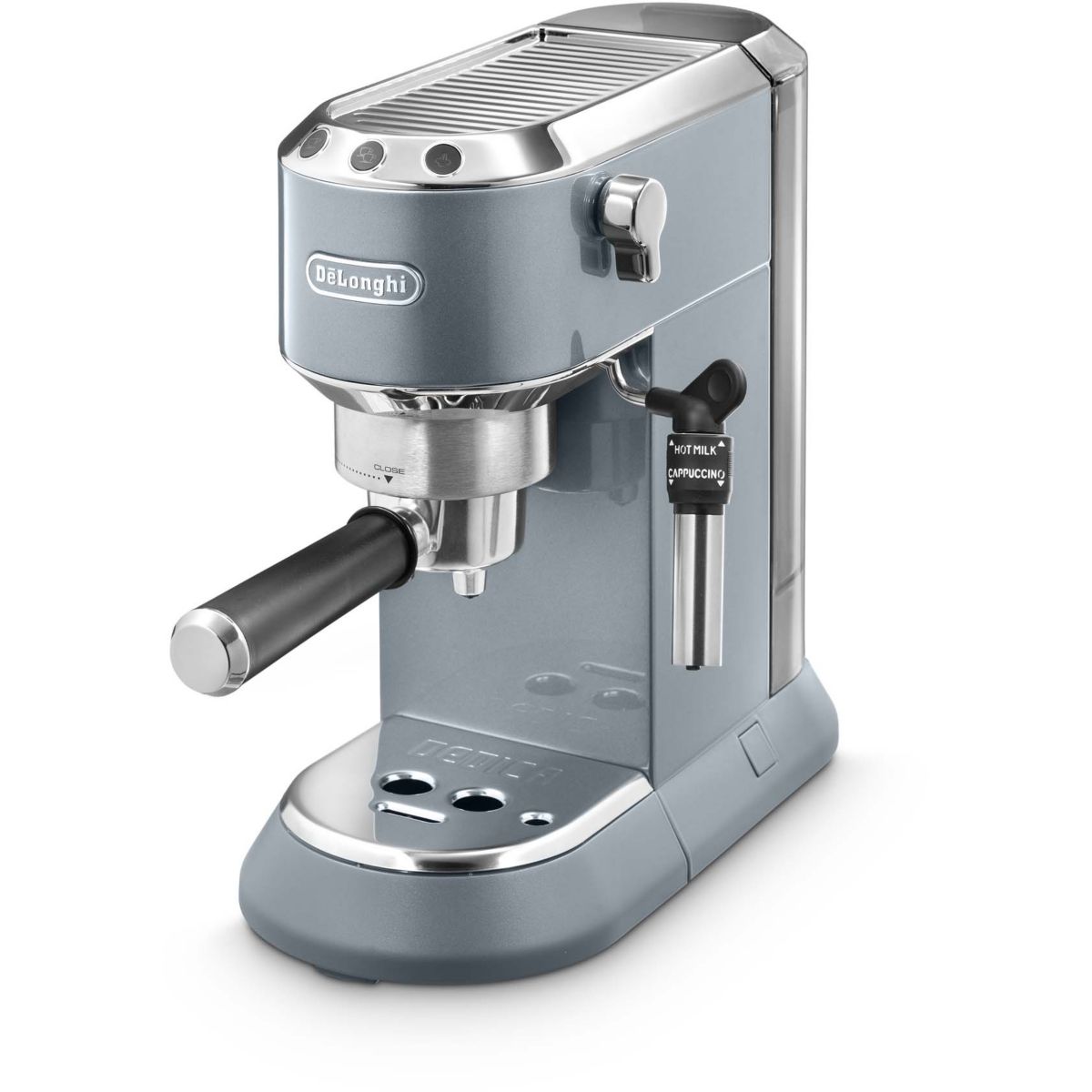 Machine à expresso Dedica Arte EC785.AE bleu + kit barista bleu, DELONGHI