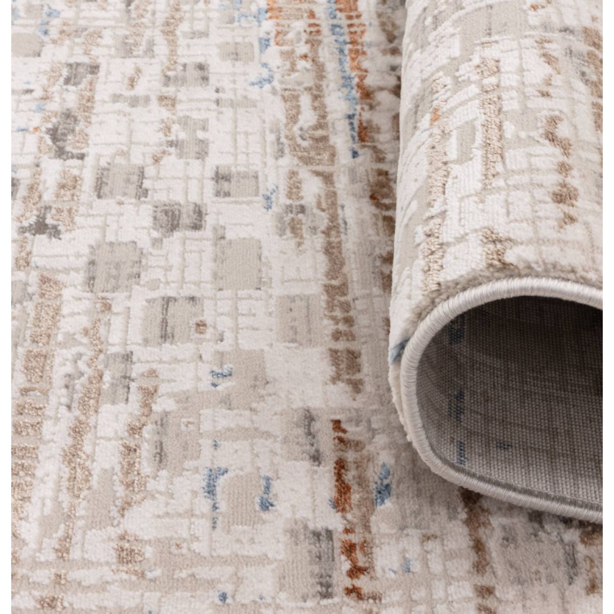 Tapis tissé plat moderne FINO beige, NOVATREND