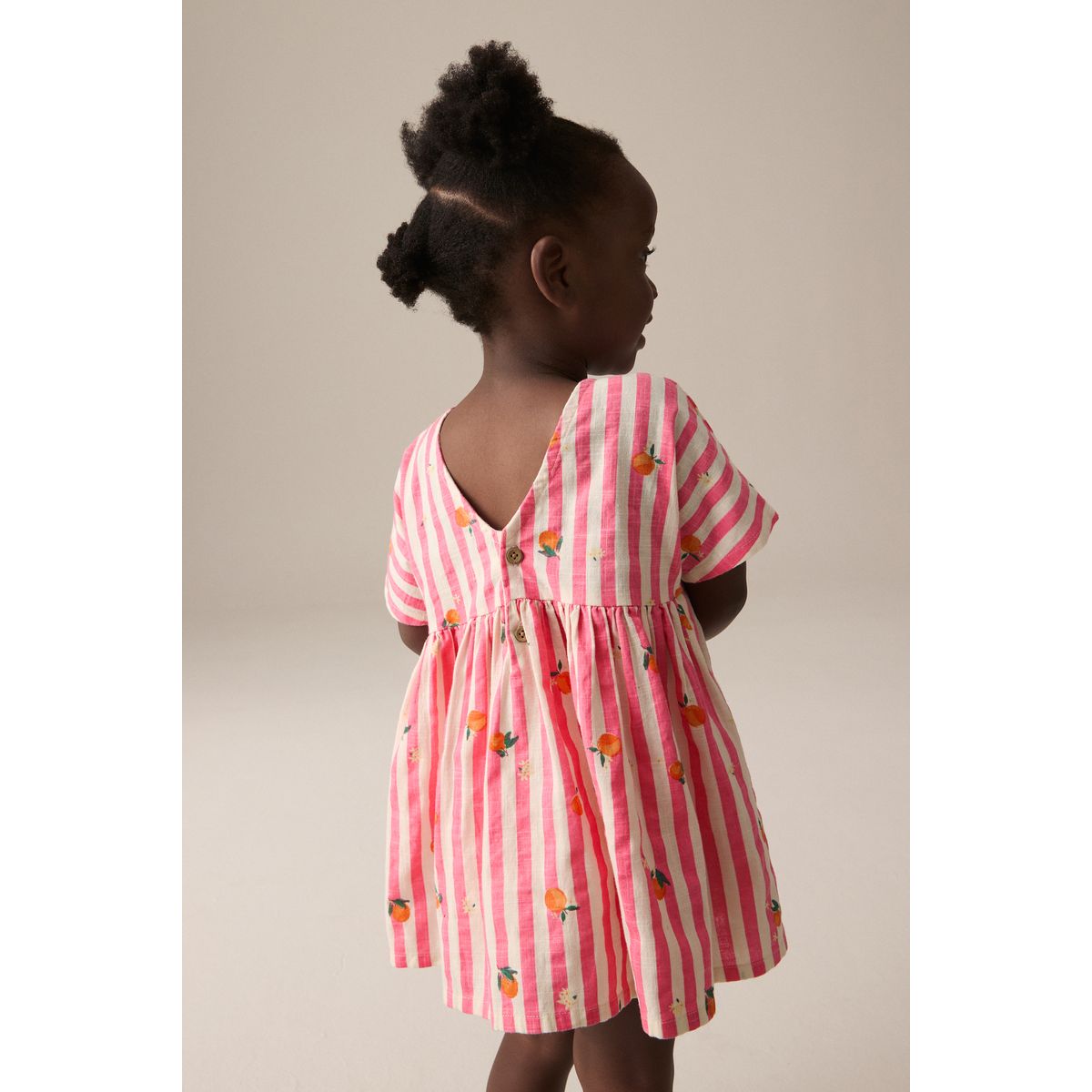 Robe droite rose à rayures, NEXT