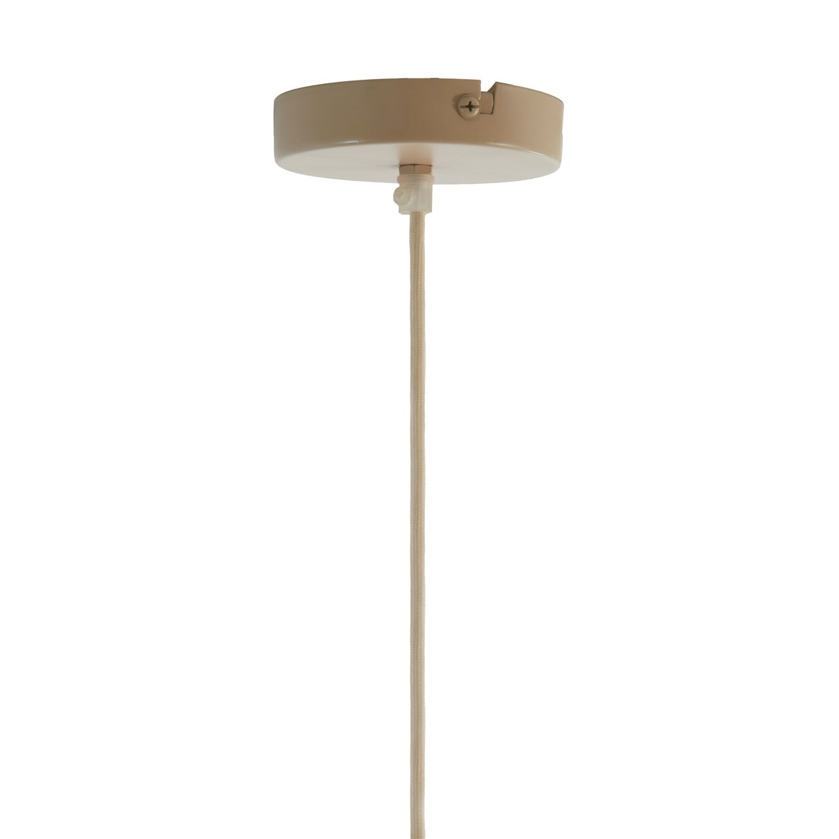 Suspension Papier LONIA gris antique, LIGHT & LIVING