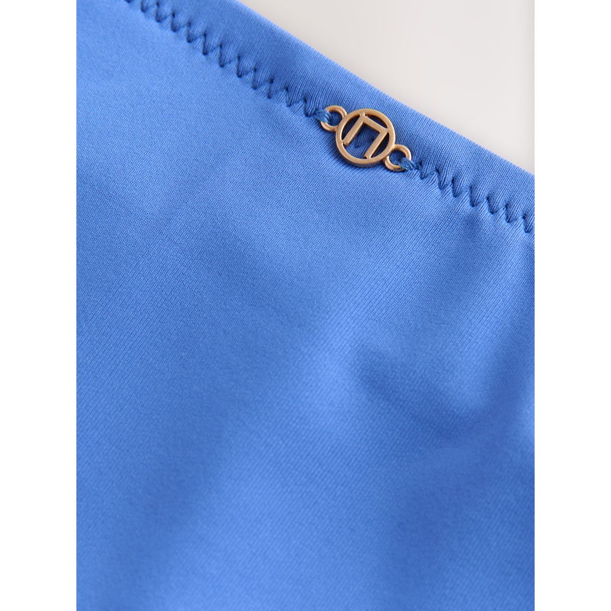Bas de bikini échancré bleu bleuet, NEXT