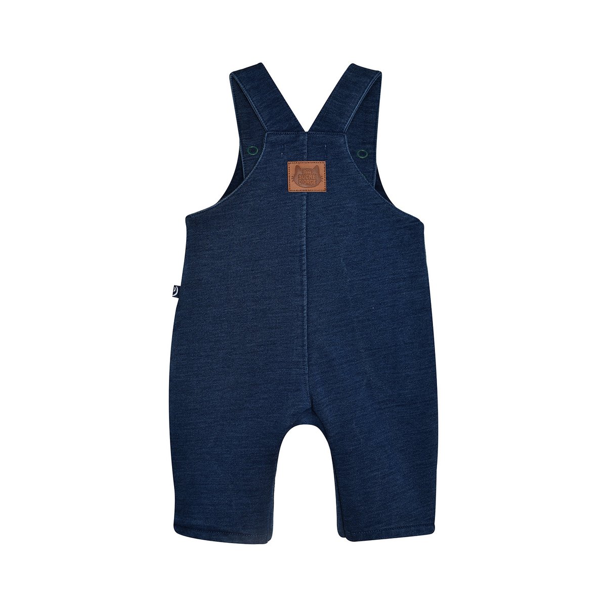 Tshirt salopette matteo maille bleu, SUCRE D'ORGE