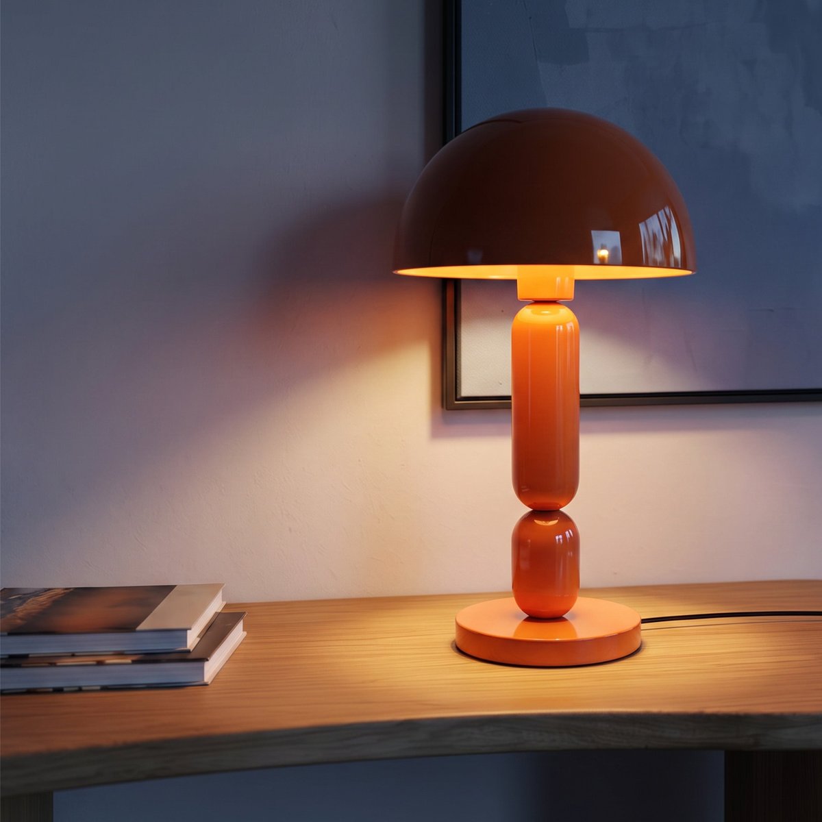 Lampe à poser Romy - ROMY orange, MAISON PAVANE