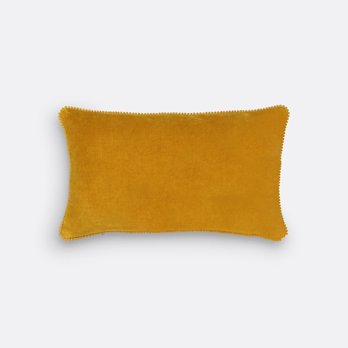 Housse de coussin velours, Velvet jaune bronze, LA REDOUTE INTERIEURS