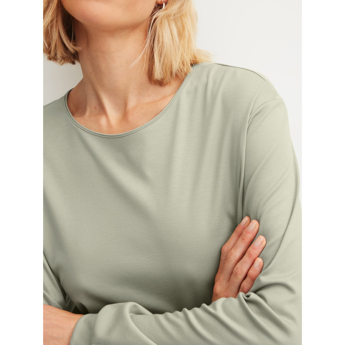 Pyjama à poignets manches longues Coton SPRING FLOWER DREAMS tea green, CALIDA