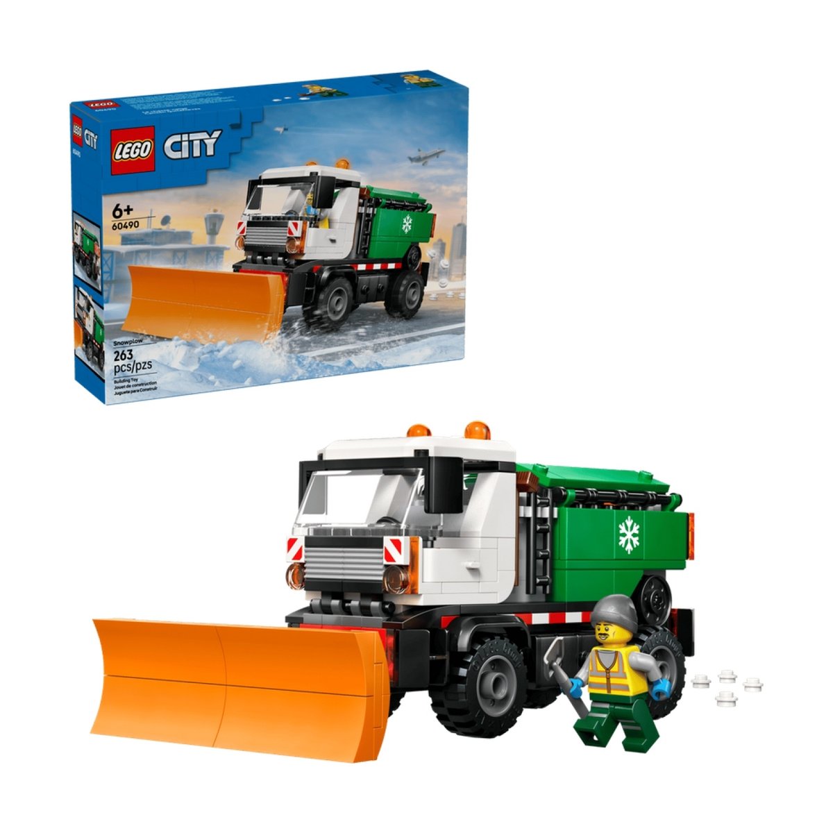 City La déneigeuse multicolore, LEGO