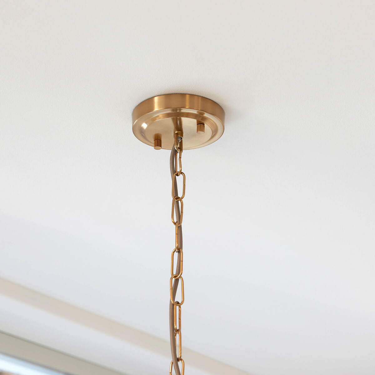Henrietta Single Drop Pendant Light aged brass, ÉDITÉ