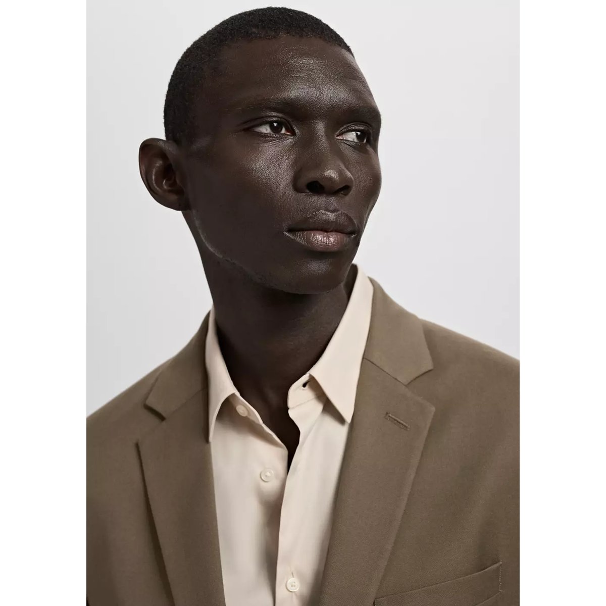 Veste costume París super slim-fit marron, MANGO MAN
