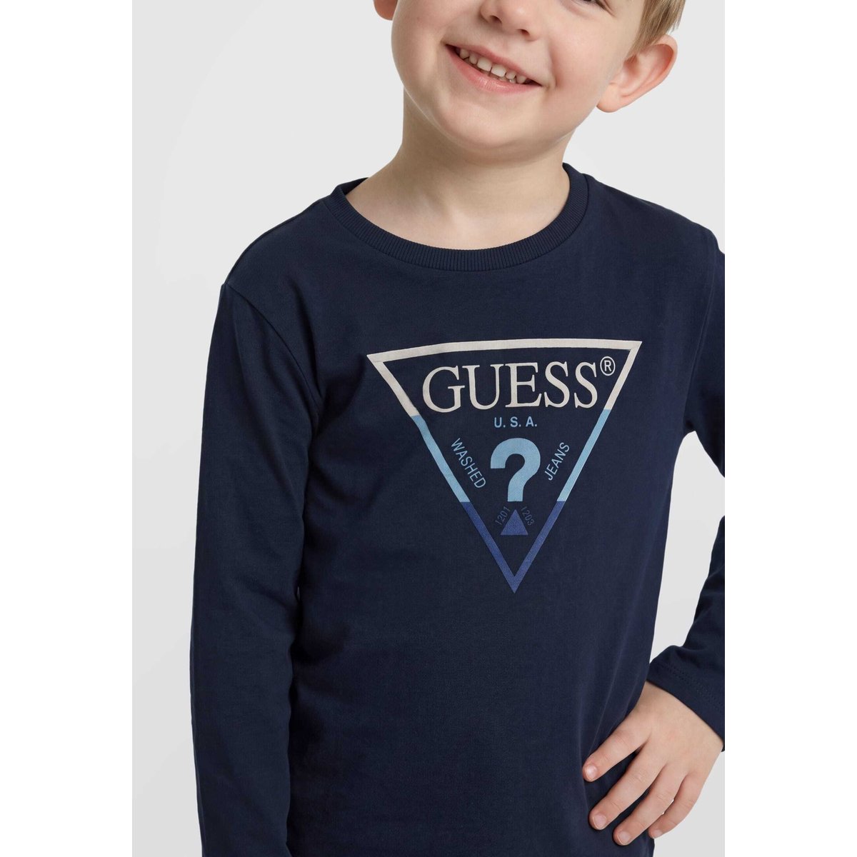 T-Shirt Imprimé bleu, GUESS KIDS