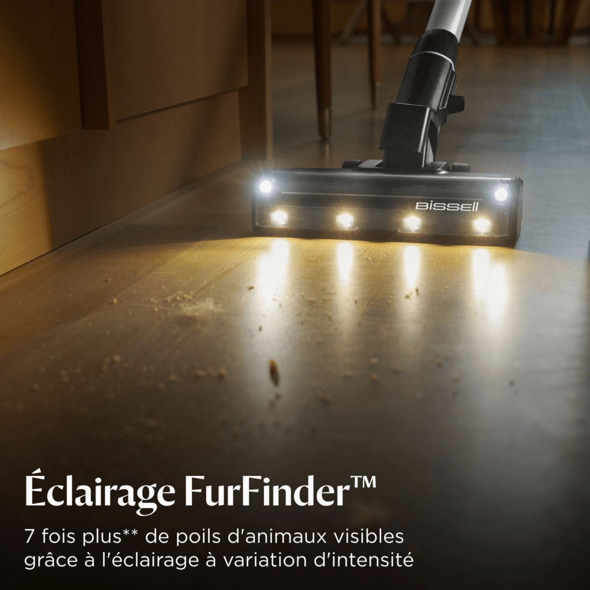 Aspirateur balai PowerClean FurFinder Pro 4092N couleur unique, BISSELL