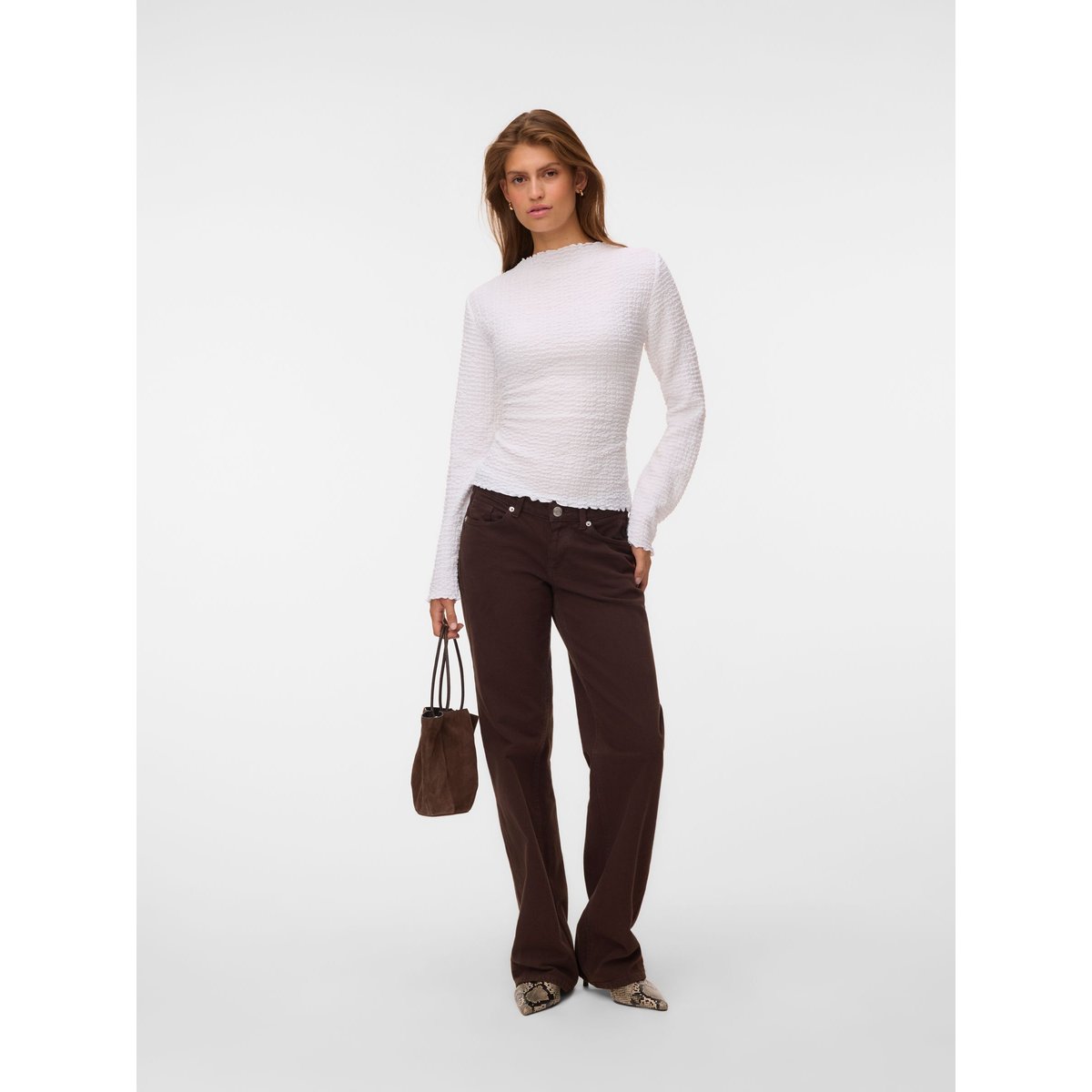 Top bright white, VERO MODA