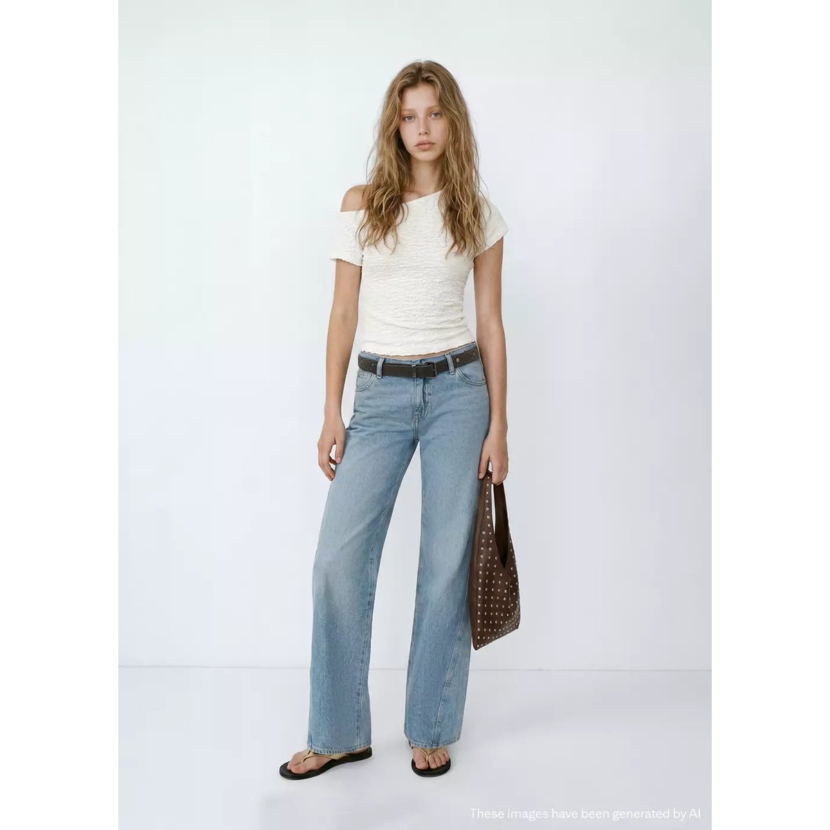 Top texturé ajusté blanc cassé, MANGO TEEN
