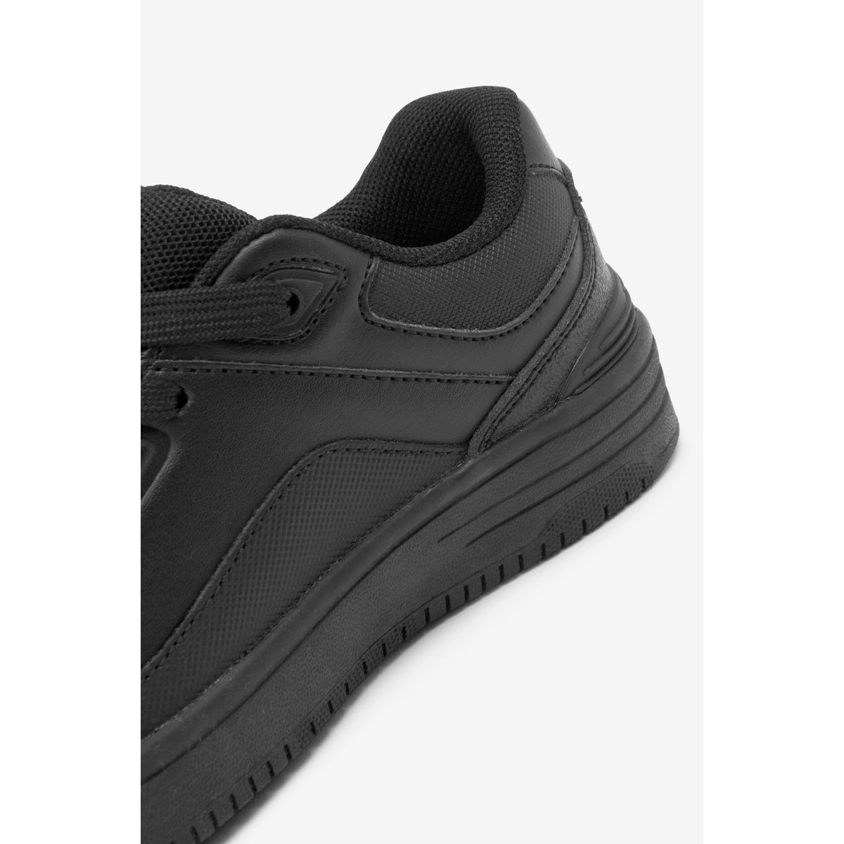 Chaussures À Lacets En Cuir noir, NEXT