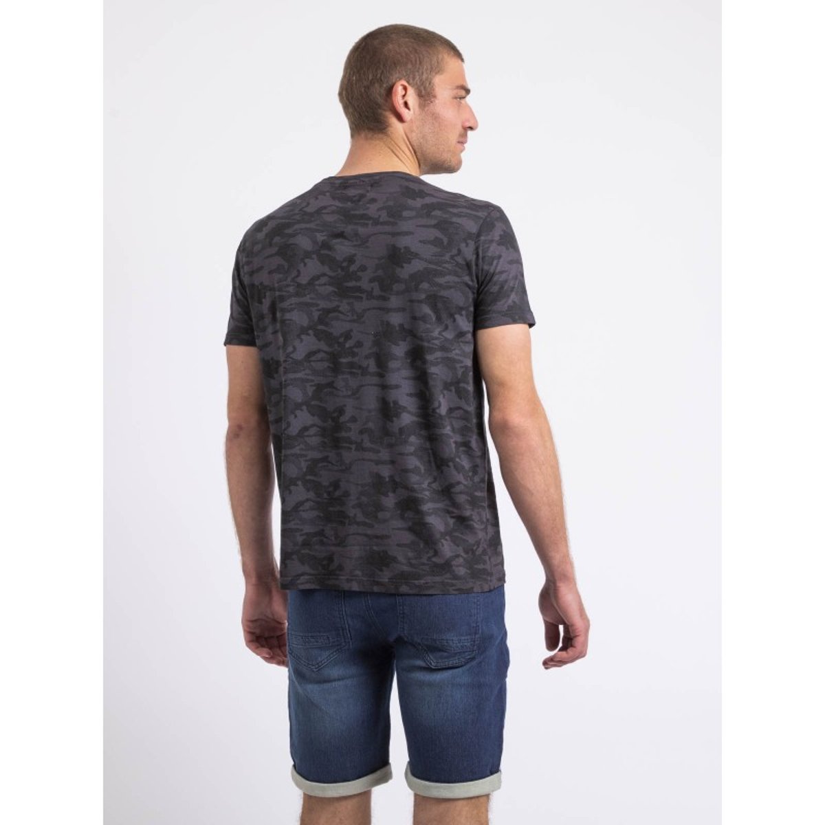 T-shirt Col Rond Nilimour gris, RITCHIE