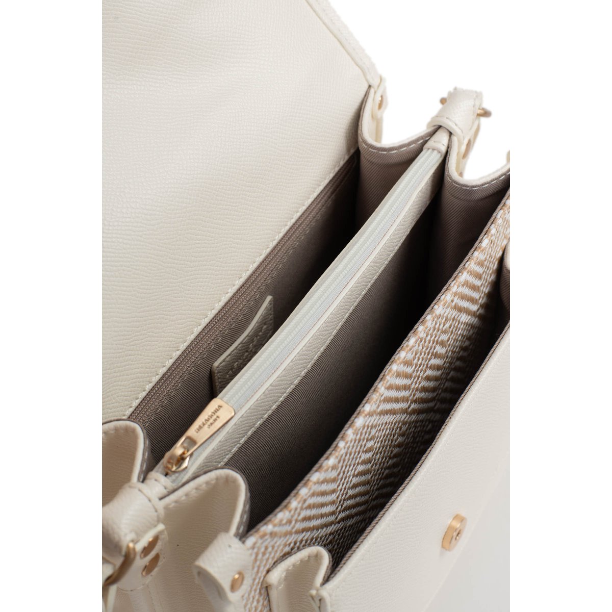 Sac porté travers CAPRI blanc, HEXAGONA