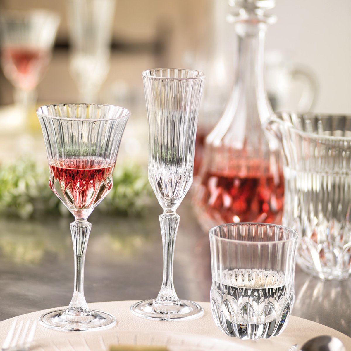 Boite de 6 verres à pied Adagio 28 cl - ADAGIO transparent / cristal, RCR