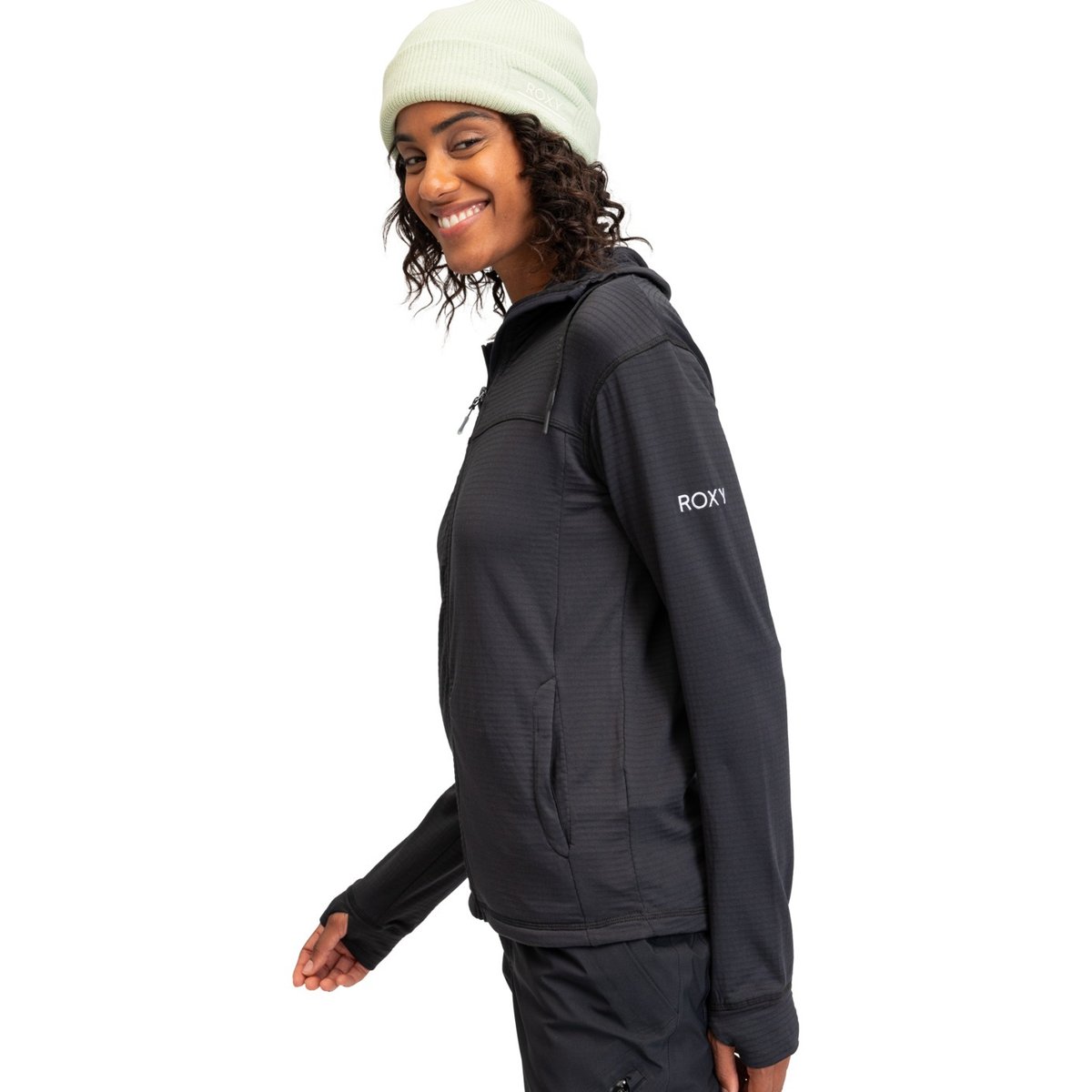 Polaire technique zippée VERTERE 2024. noir true black, ROXY