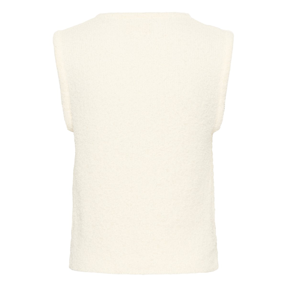 Manteau tricoté blanc broken white, SOAKED IN LUXURY
