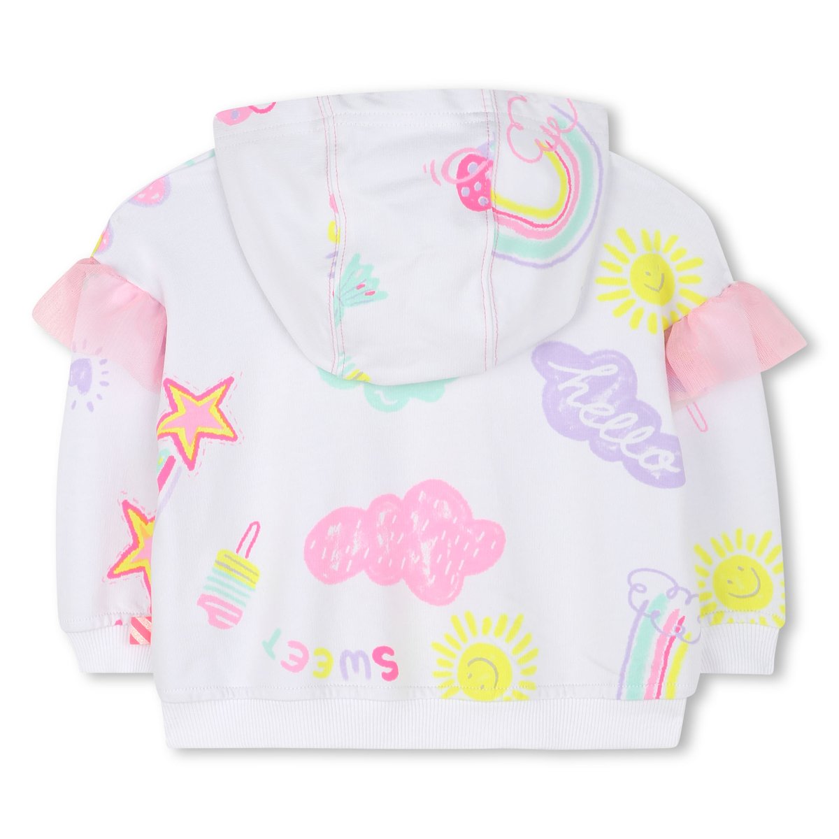 Ensemble de jogging imprimé blanc, BILLIEBLUSH