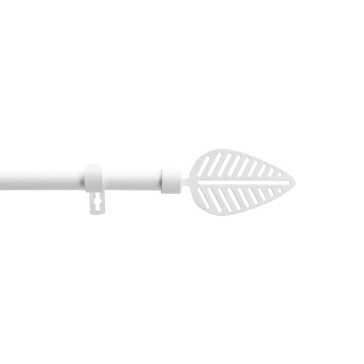 Tringle extensible en kit - 120-210 cm blanc, DOUCEUR D'INTÉRIEUR
