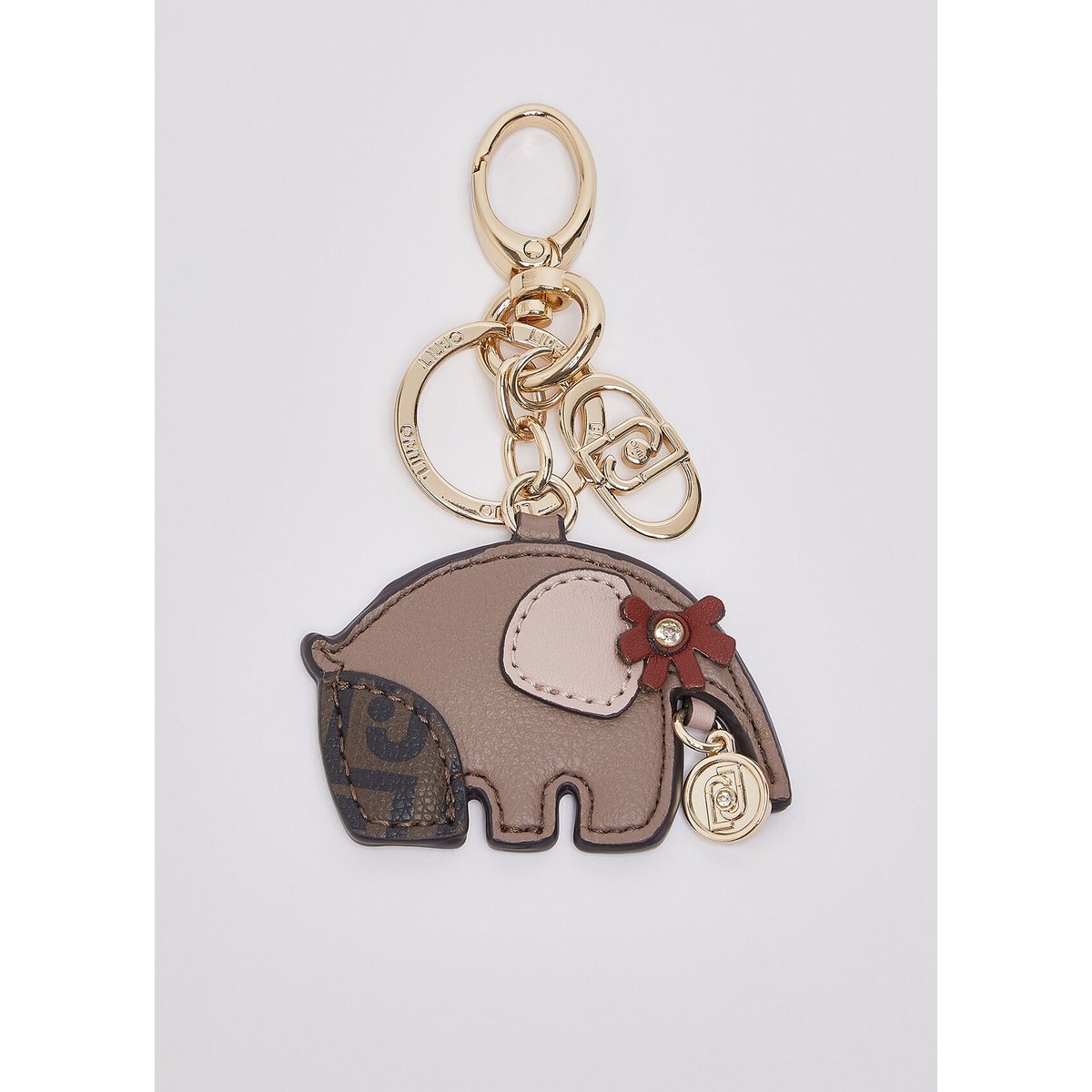 Porte-clés avec éléphant moka, LIU JO