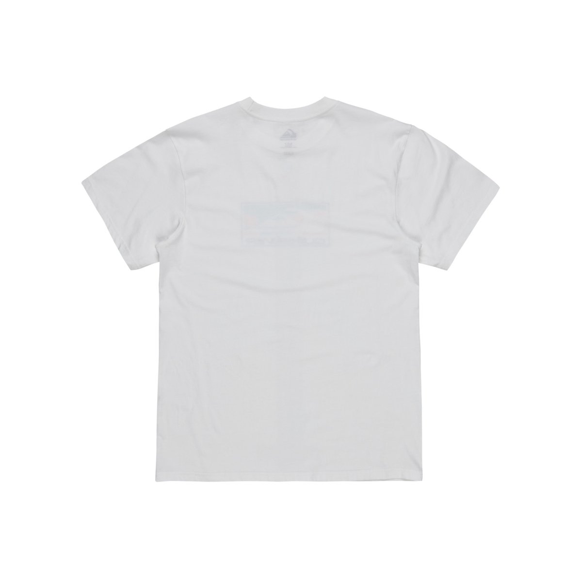 T-shirt manches courtes gros logo blanc white, QUIKSILVER