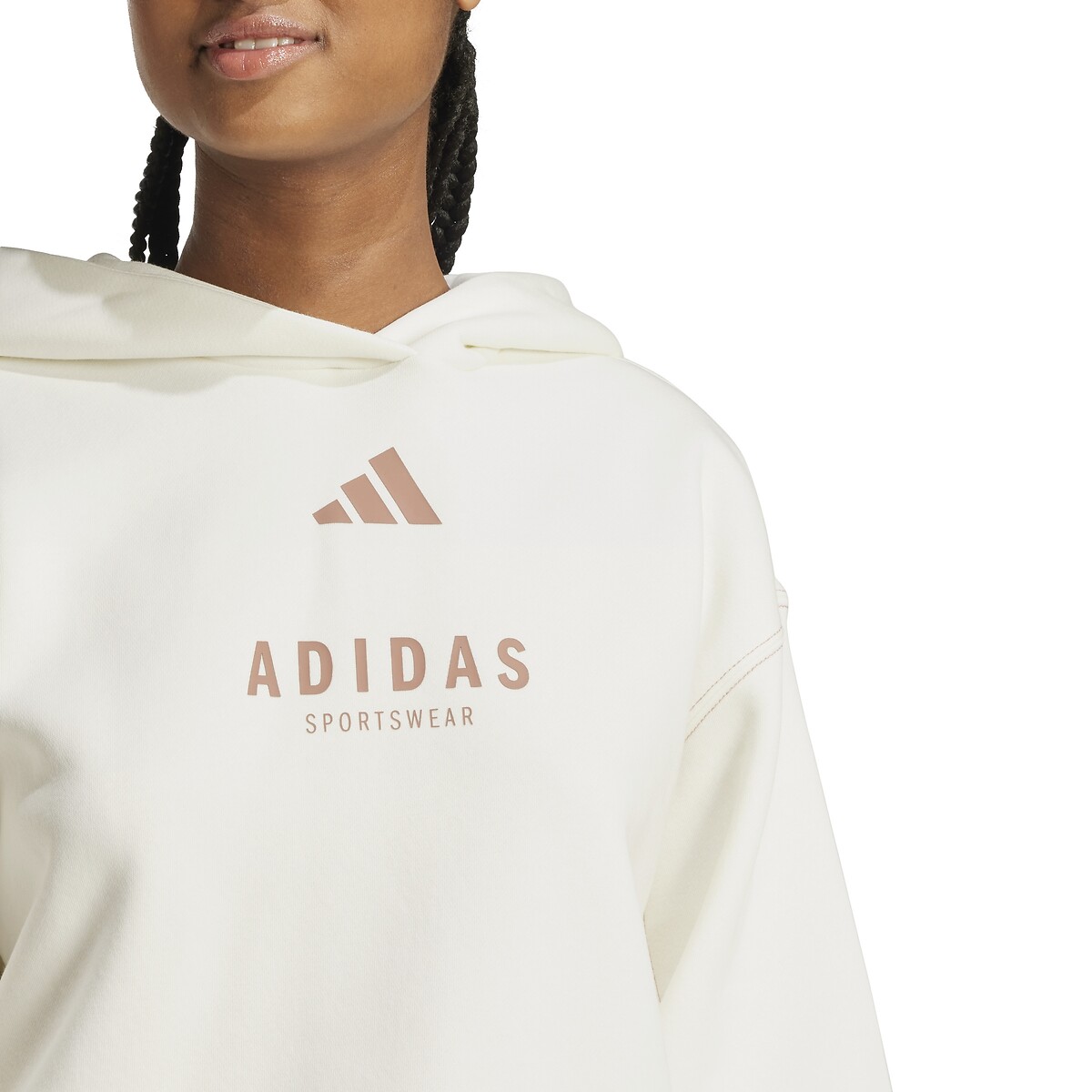 Felpa con cappuccio All Seazon ecru , ADIDAS SPORTSWEAR