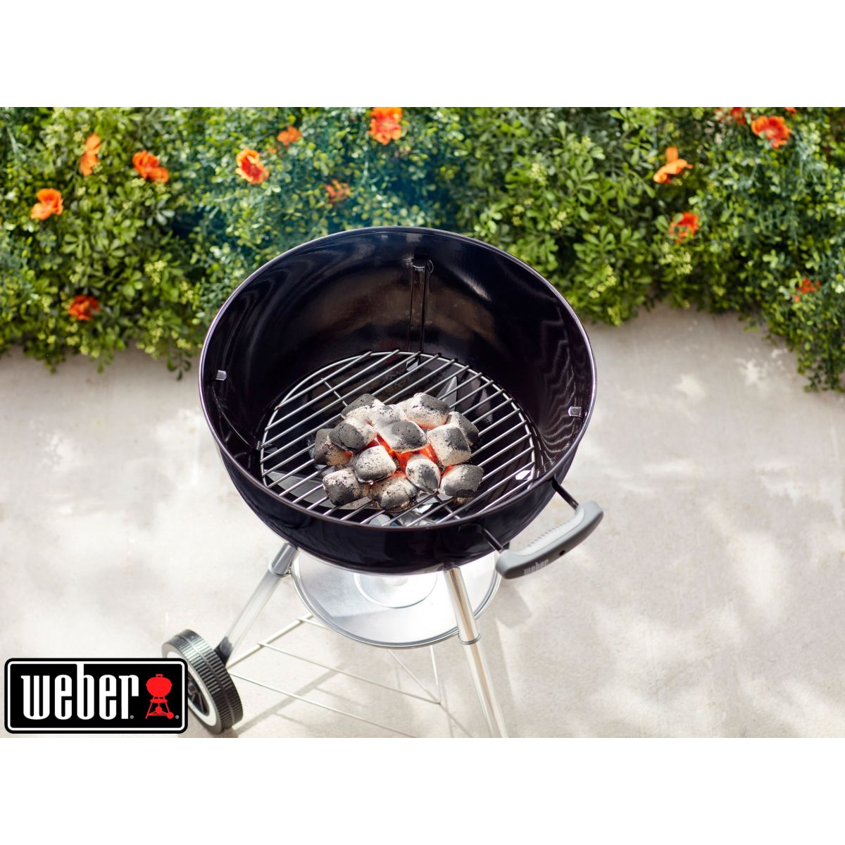 Grille foyère pour barbecues à charbon 47 cm argent, WEBER