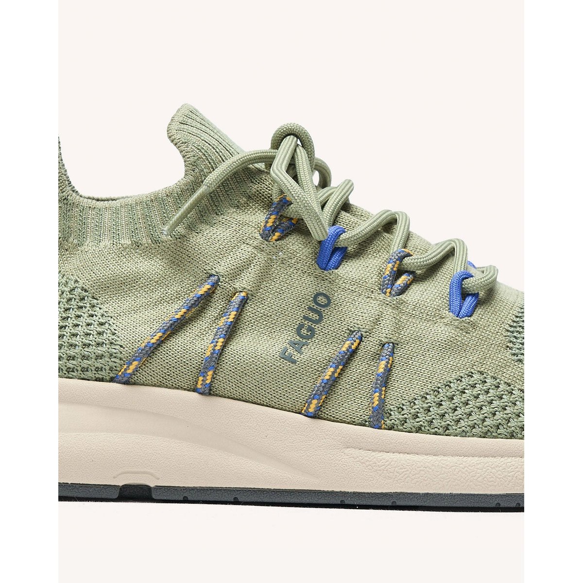Basket running HEARTWOOD kaki clair, FAGUO