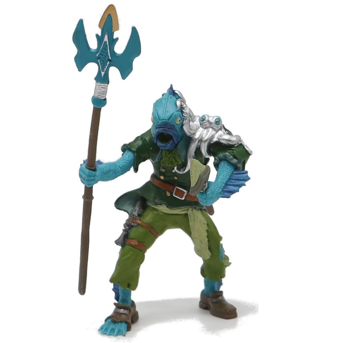 Figurine Pirate mutant poisson bleu, PAPO