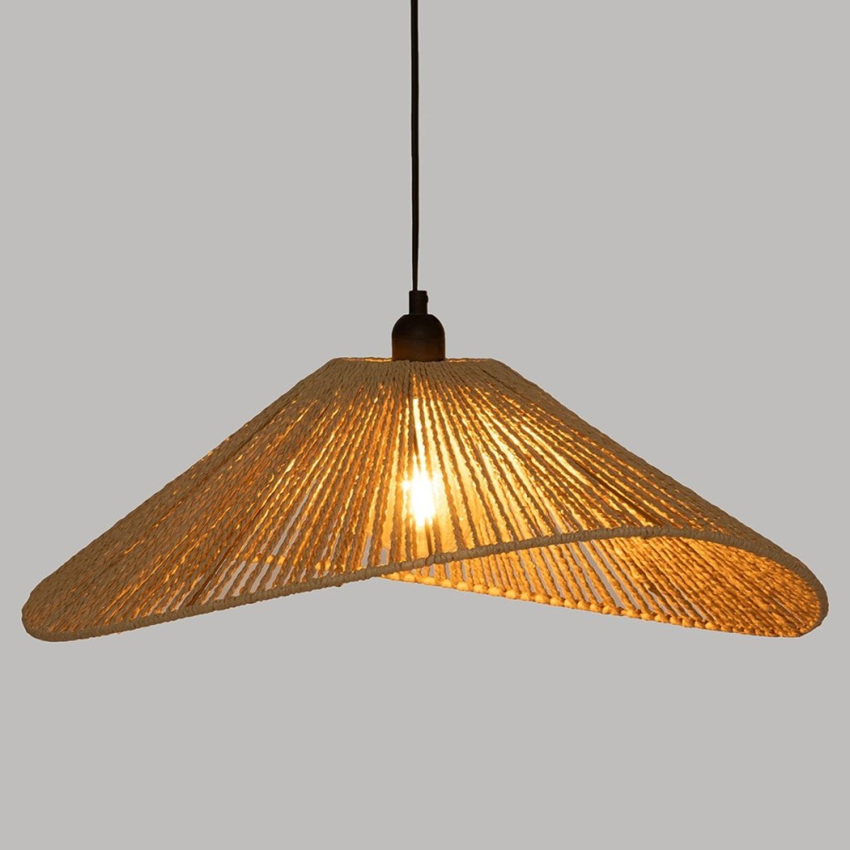 Suspension Corde Myha Naturel D58 beige, ATMOSPHERA