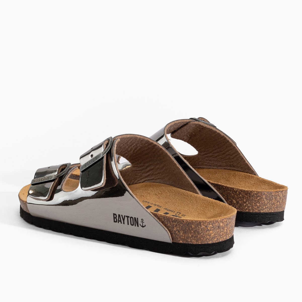 Sandales ATLAS argent, BAYTON