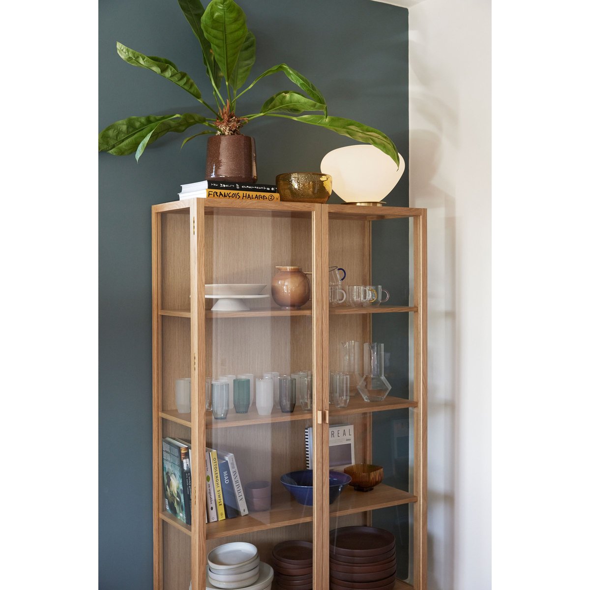 Bol en céramique GLAZE sable, HUBSCH