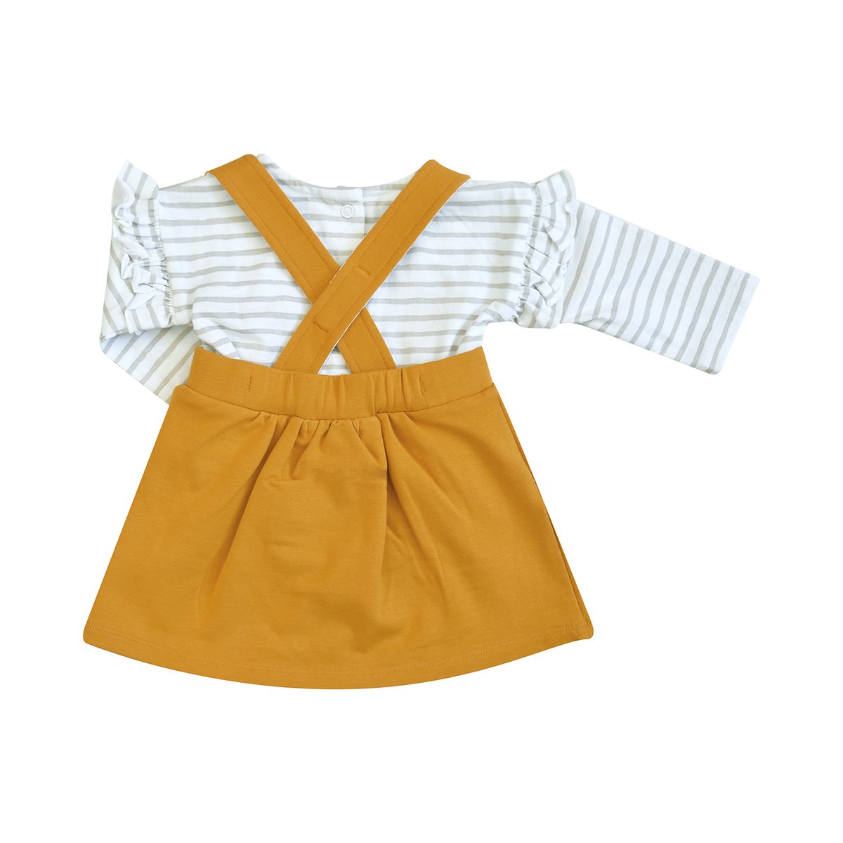 Tee shirt robe molleton eleanor jaune, SUCRE D'ORGE